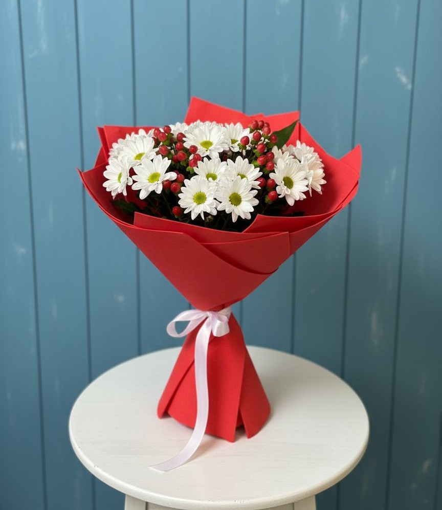 Букет цветов из: Хризантемы в Давыдовке