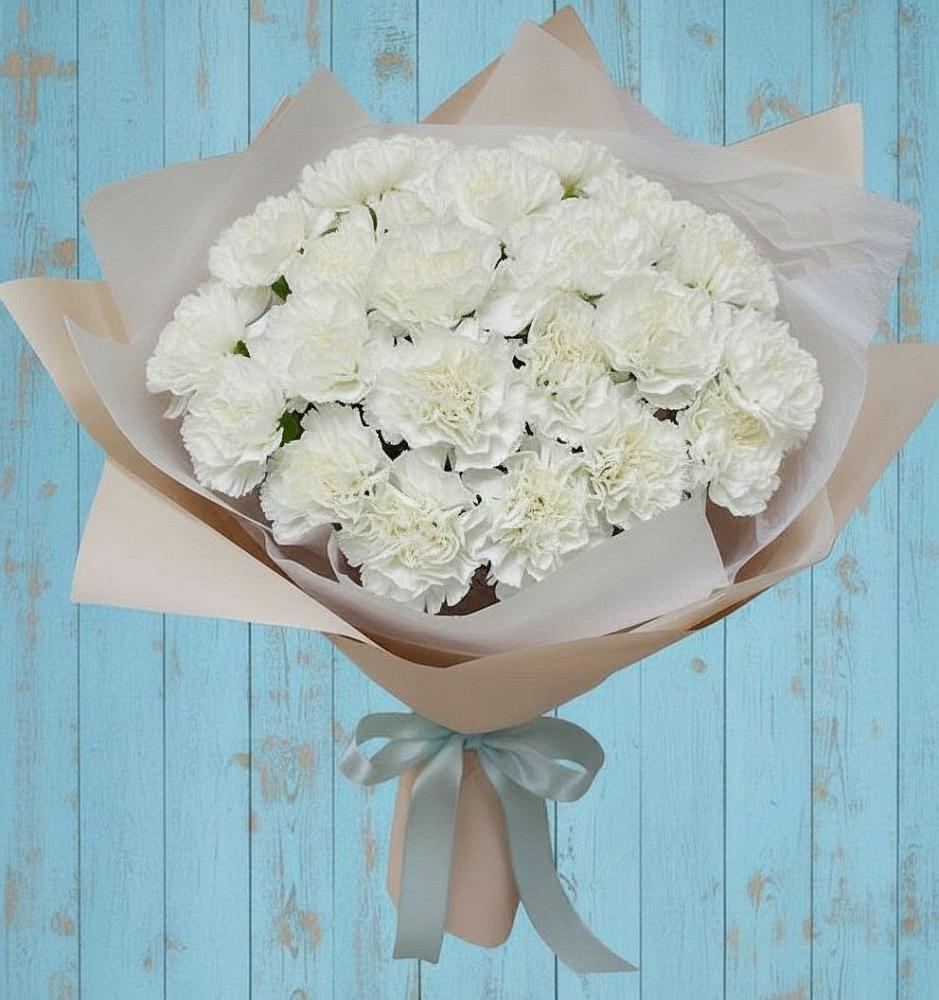 Букет цветов из: Гвоздики в Давыдовке