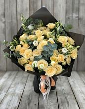 Букет цветов из:  Розы и Лизиантусы #REPLACE_PRED# Давыдовке