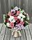 Букет цветов из: Альстромерии, Гвоздики, Розы и Хризантемы в Давыдовке