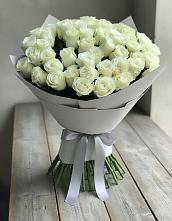 Букет 35 Белых роз в Давыдовке