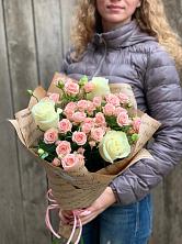 Букет цветов из:  Розы в Давыдовке