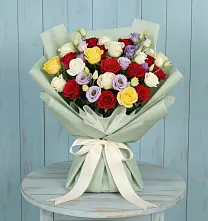 Букет цветов из:  Розы в Давыдовке