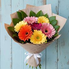 Букет цветов из:  Герберы #REPLACE_PRED# Давыдовке