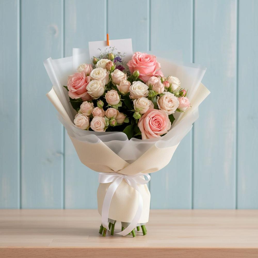 Букет цветов из: Розы в Давыдовке