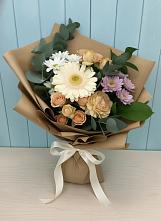 Букет цветов из:  Герберы и Хризантемы в Давыдовке