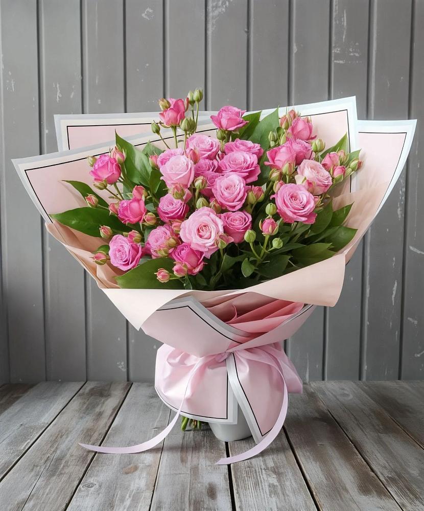 Букет Розовый кустик в Давыдовке