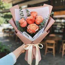 Букет цветов из:  Розы в Давыдовке