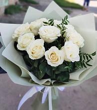 Букет Белые розы Проуд #REPLACE_PRED# Давыдовке