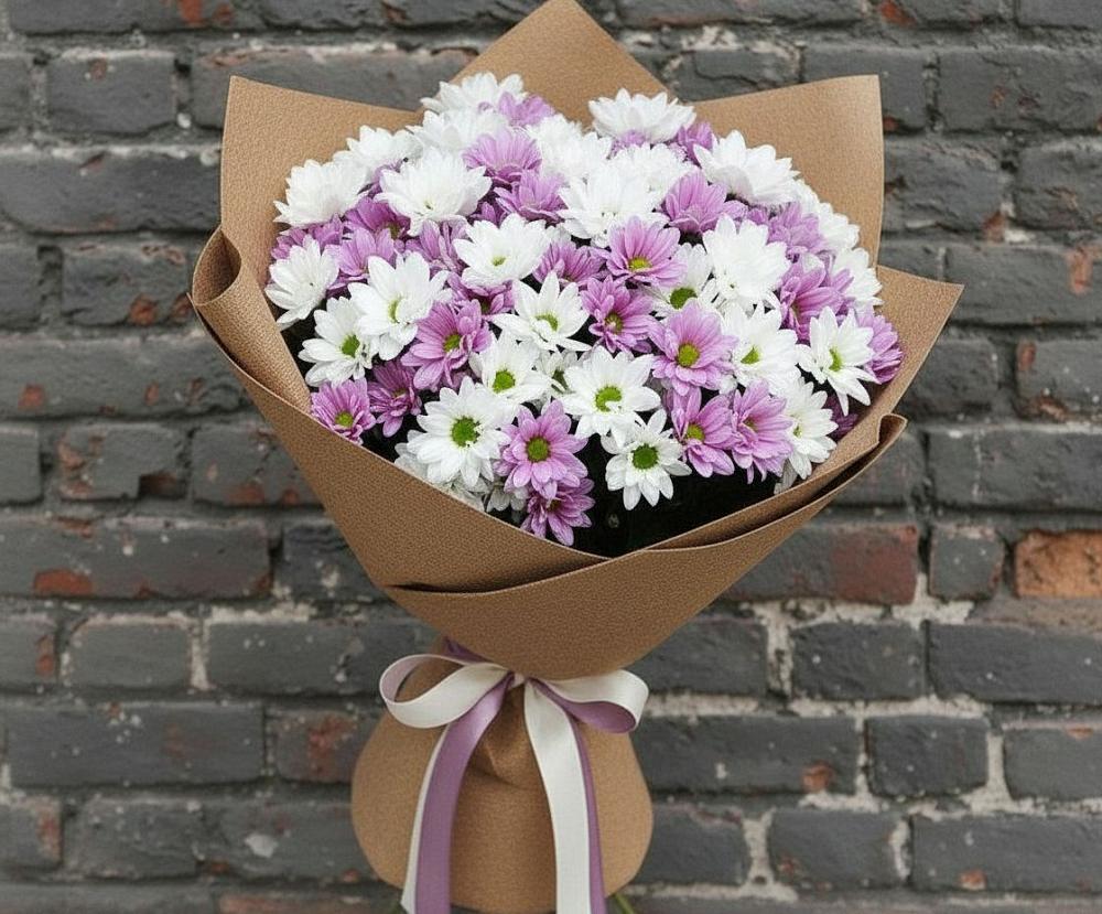 Букет цветов из: Хризантемы в Давыдовке