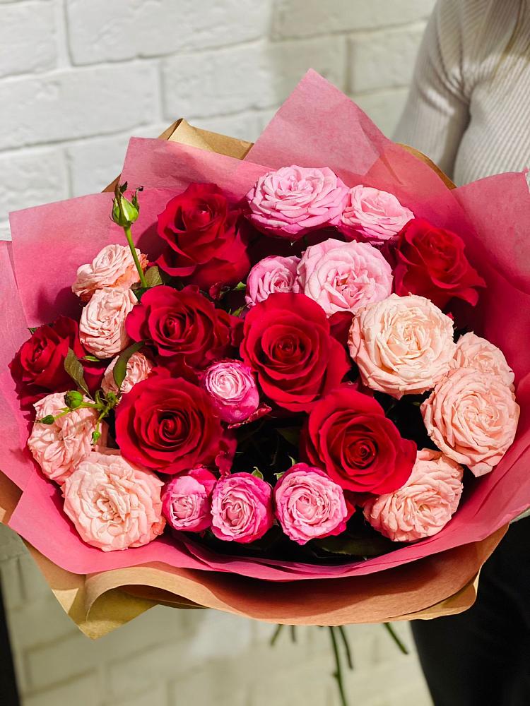 Букет цветов из: Розы в Давыдовке