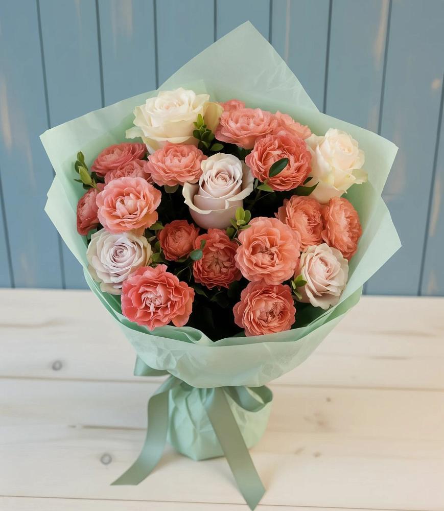 Букет цветов из: Розы в Давыдовке