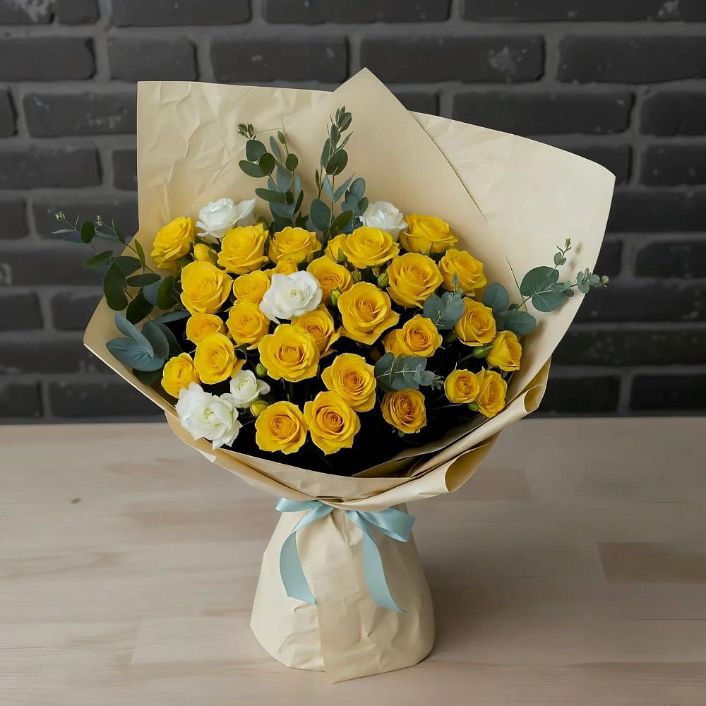 Букет цветов из: Розы в Давыдовке