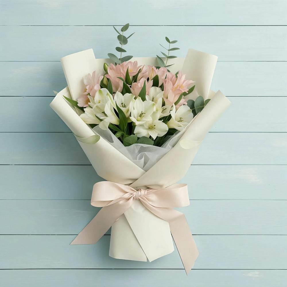 Букет цветов из: Альстромерии в Давыдовке