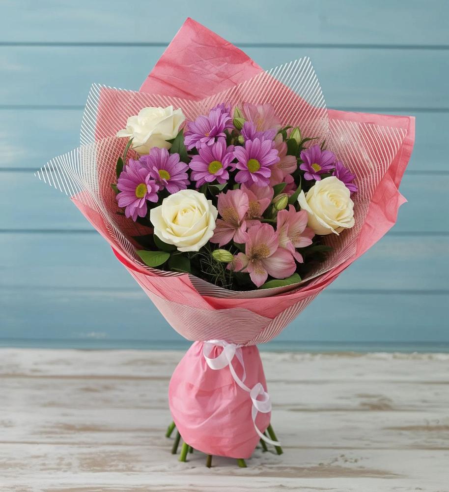 Букет цветов из: Герберы в Давыдовке